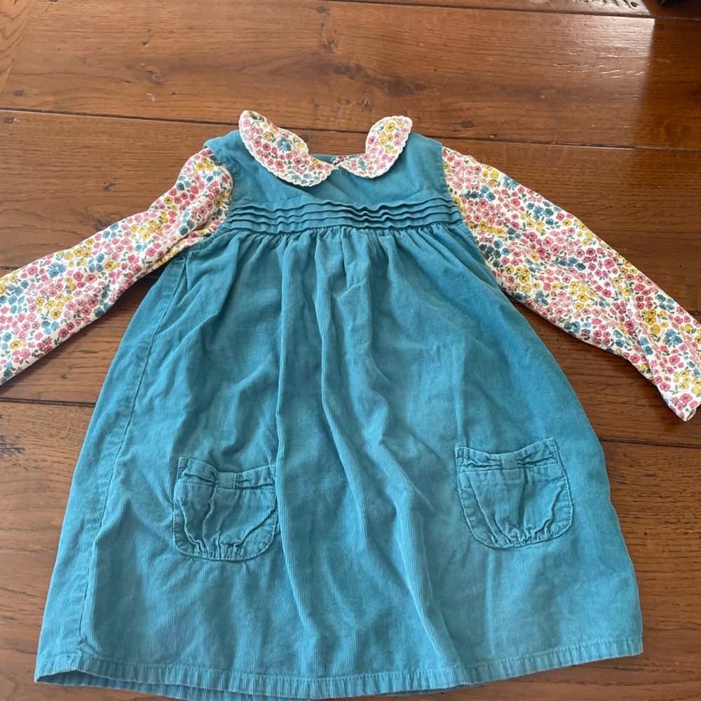 JoJo Maman Bebe blue dress